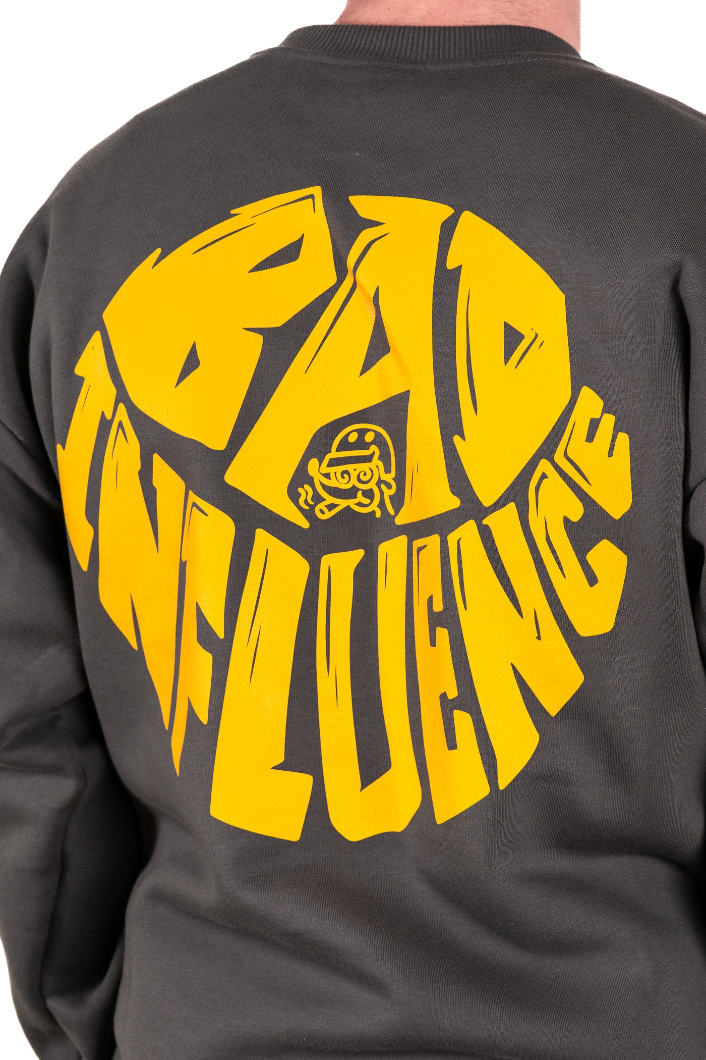 Sweatshirt Bad Influence Gray