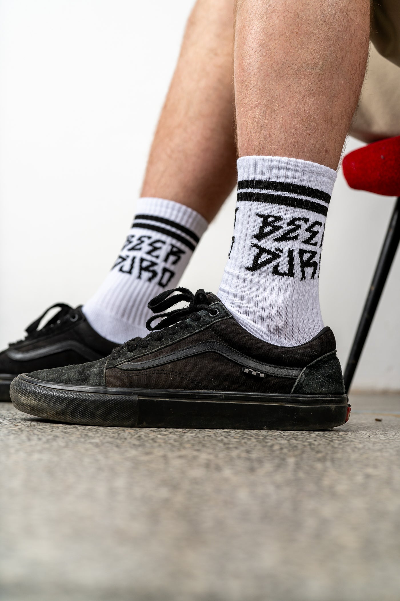 Beerduro OG socks white